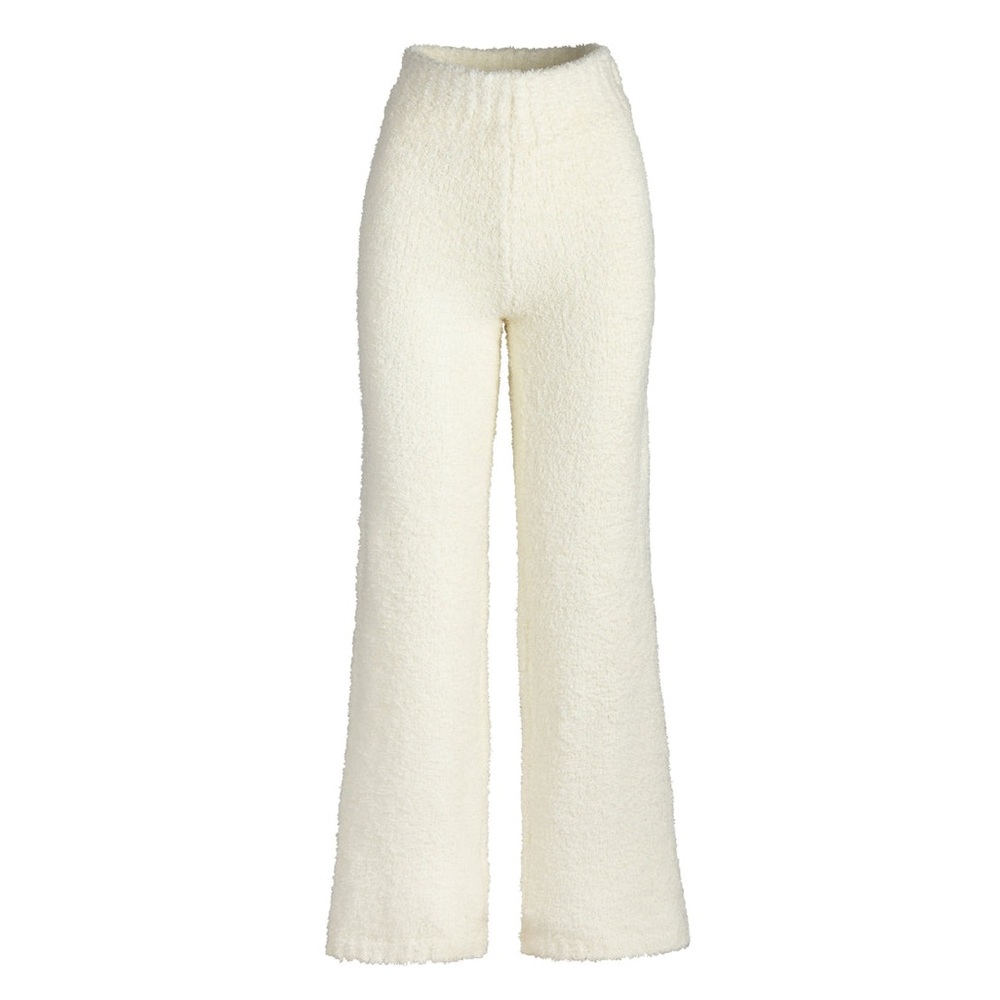 SKIMS Cozy Knit Pant - Bone (S/M)